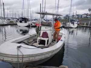 Waste Away Pumpout boat